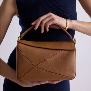 Quince Italian Leather Patchwork Crossbody